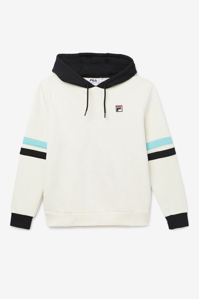 Fila Hoodie Mens White Hurley - Ireland 38064-GRKZ